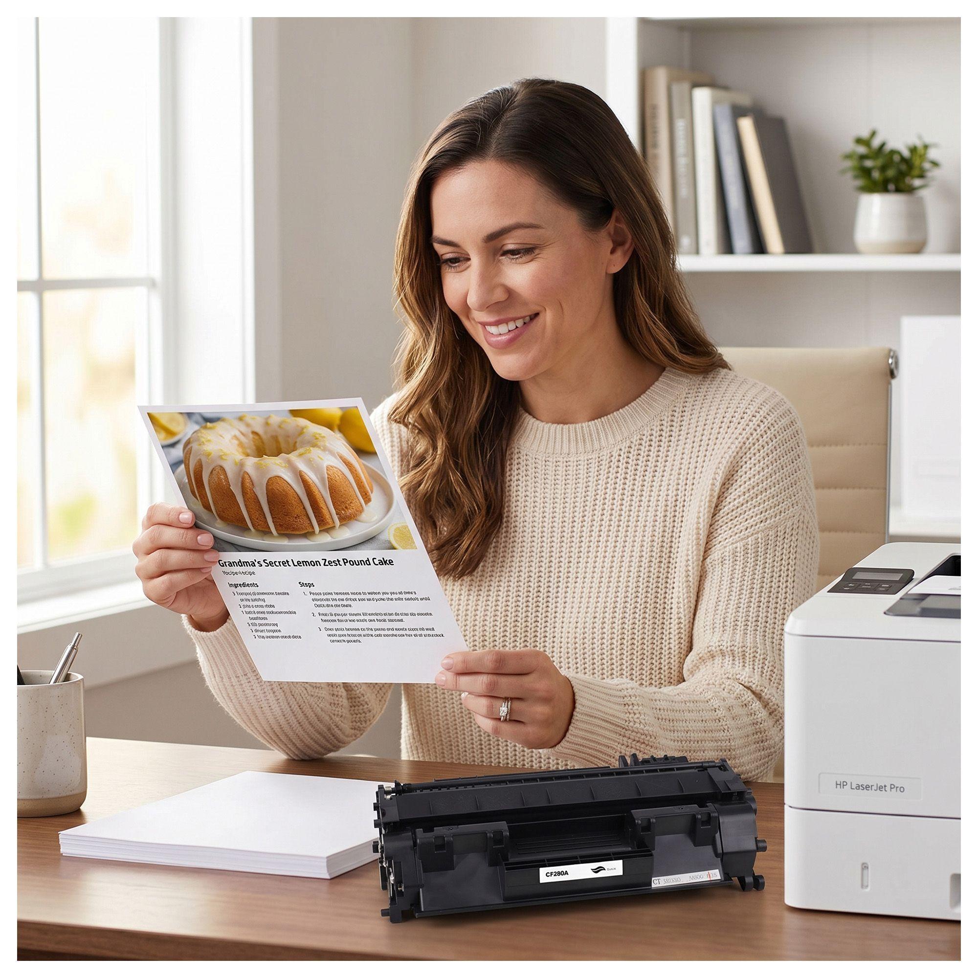 Toner compatible para Hp 80A Negro CF280A Laserjet Pro M401-4