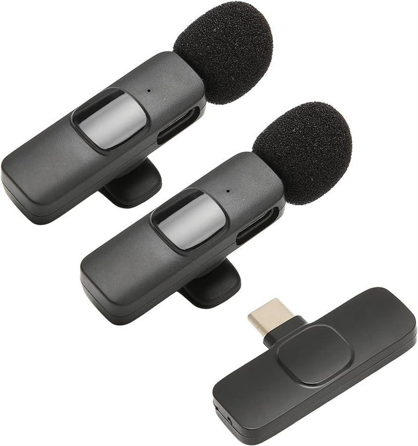 Micrófono Inalámbrico K9 para Smartphones y Cámaras-1
