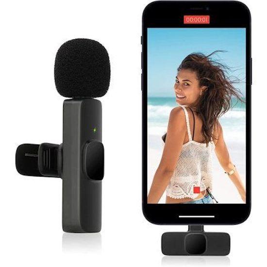 Micrófono Inalámbrico K9 para Smartphones y Cámaras-5