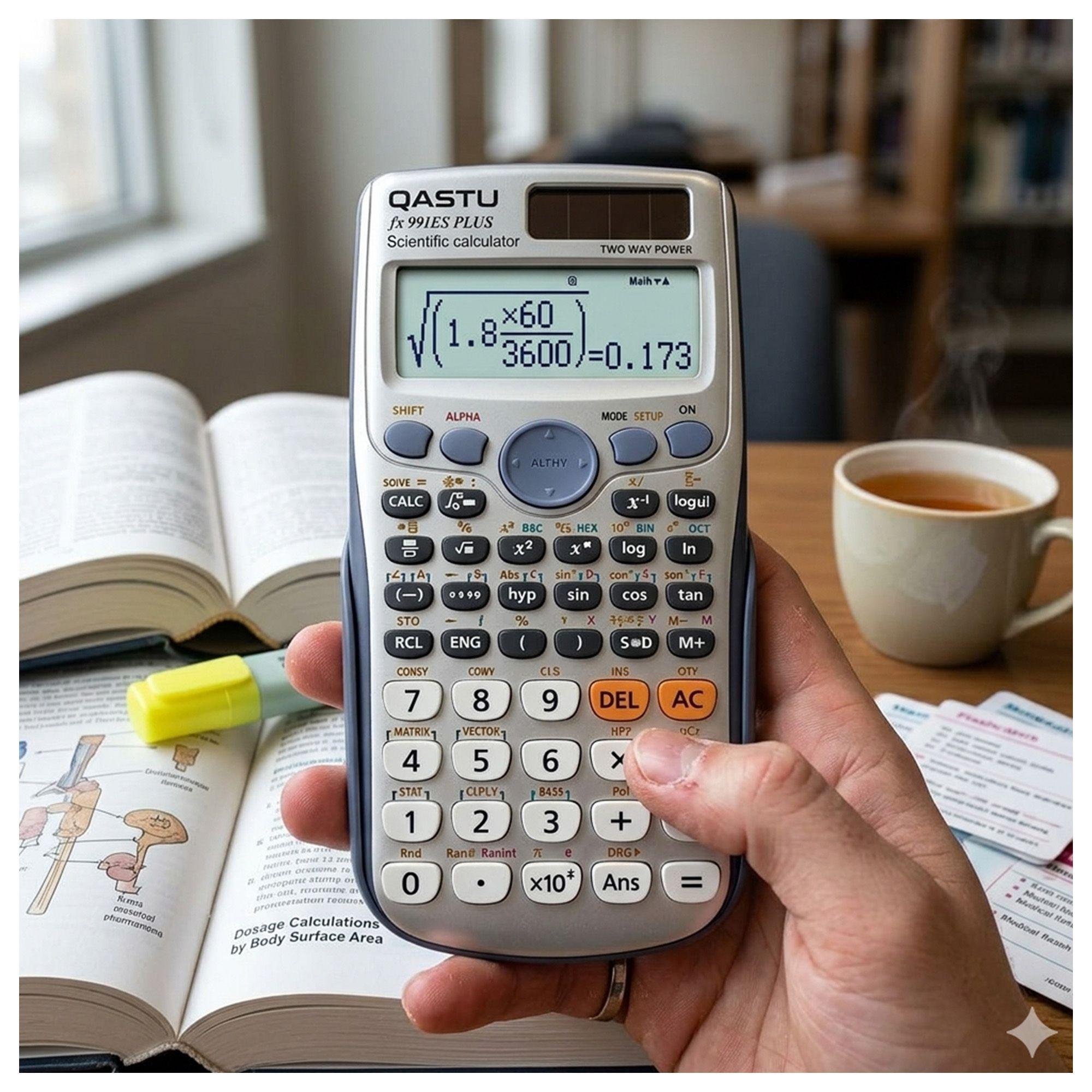 Calculadora FX-991ES+ Quatu 417 Funciones Científica-2