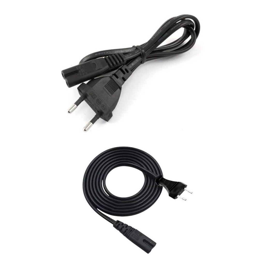 Cable Poder Tipo 8 Enchufe Nacional 180cm Cobre C7 C Pack 1-3
