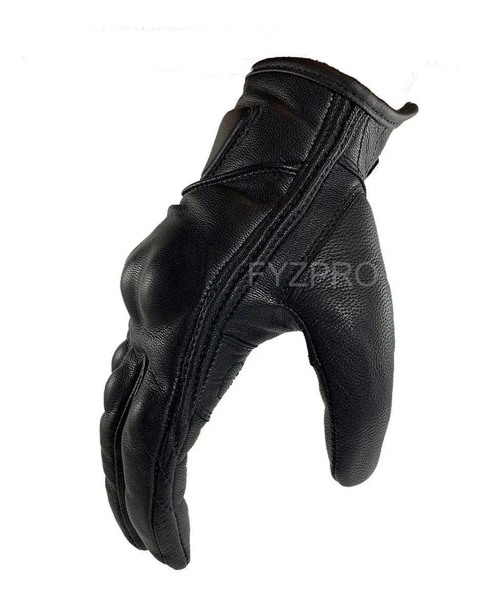 Guantes Para Moto Cuero Cabra Tallas XL-3