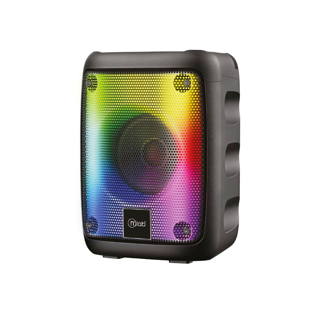 MLAB PARLANTE TWS FLAMING SQUARE BASS RGB INALAMBRICO-1