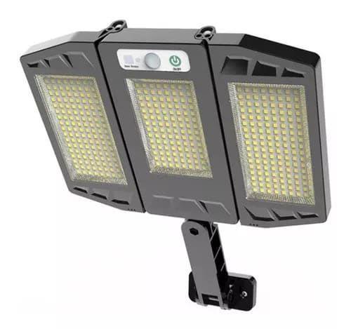 FOCO SOLAR LED CON SENSOR DE MOVIMIENTO HS-V9-0