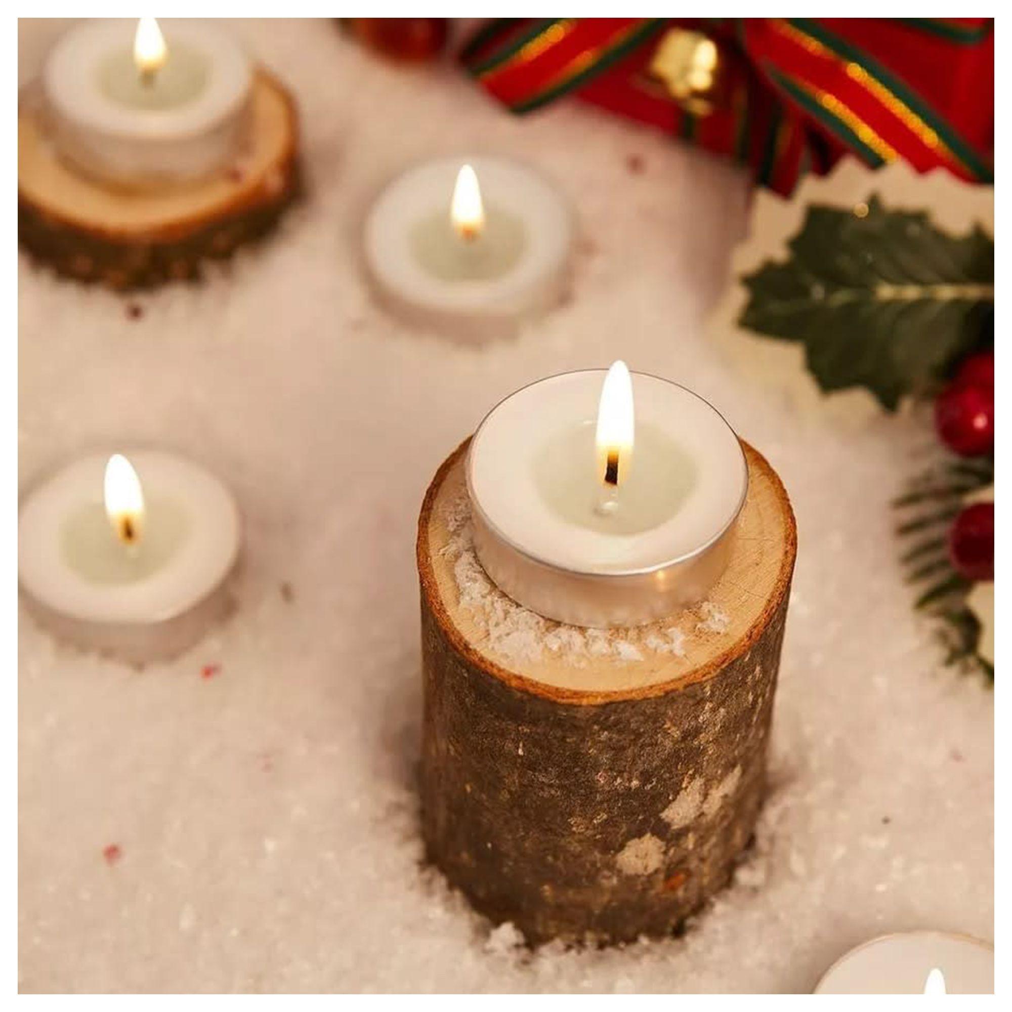 Velas Flotantes Blancas Malik 50 Unidades 4-5 Horas-3