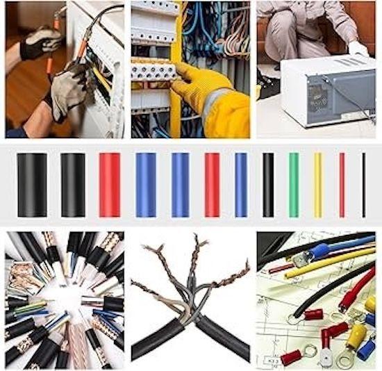 Termoencogibles 560 pcs - Ideal para Proyectos Eléctricos-4