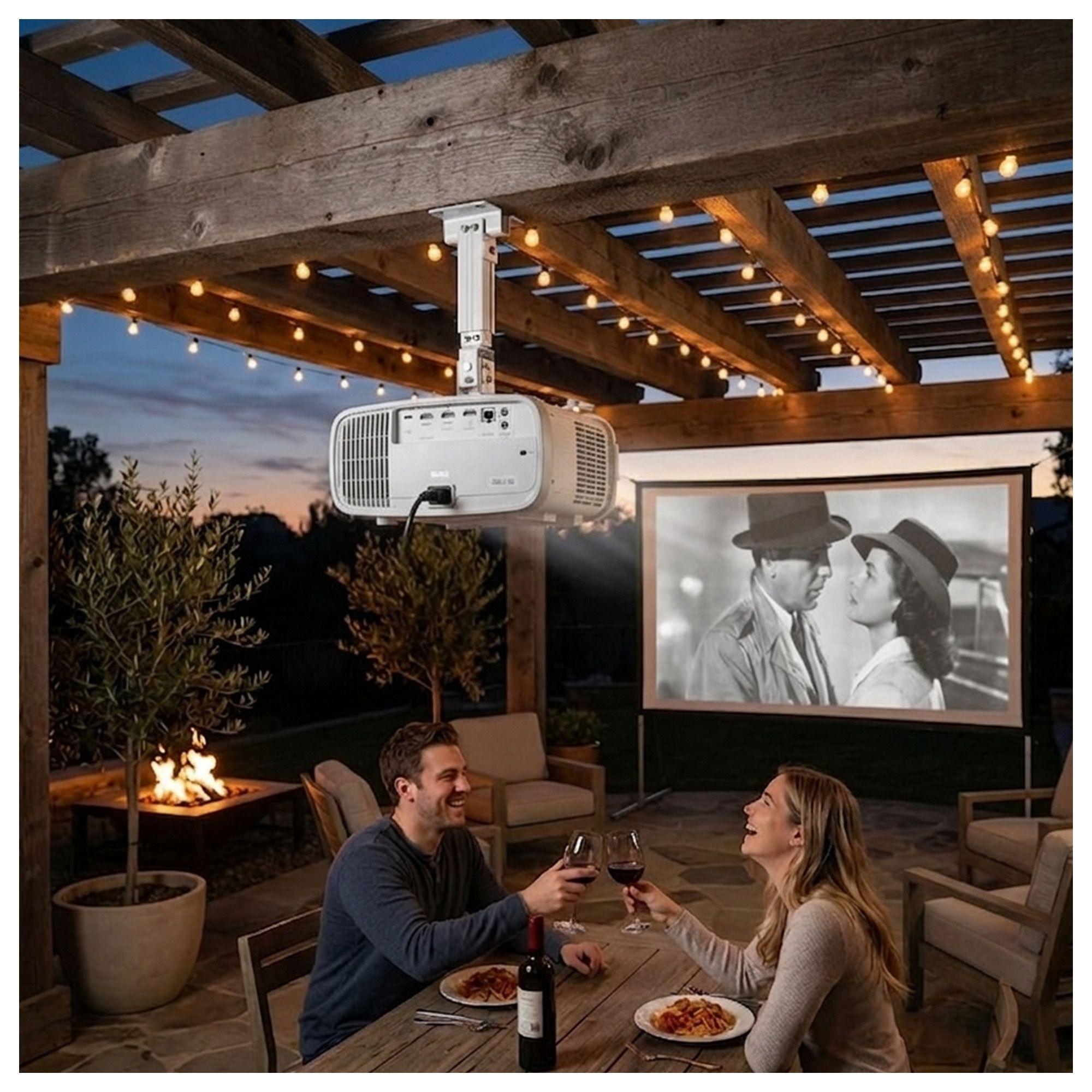 Base Soporte Proyector 4365 Instalación Fácil Techo-3