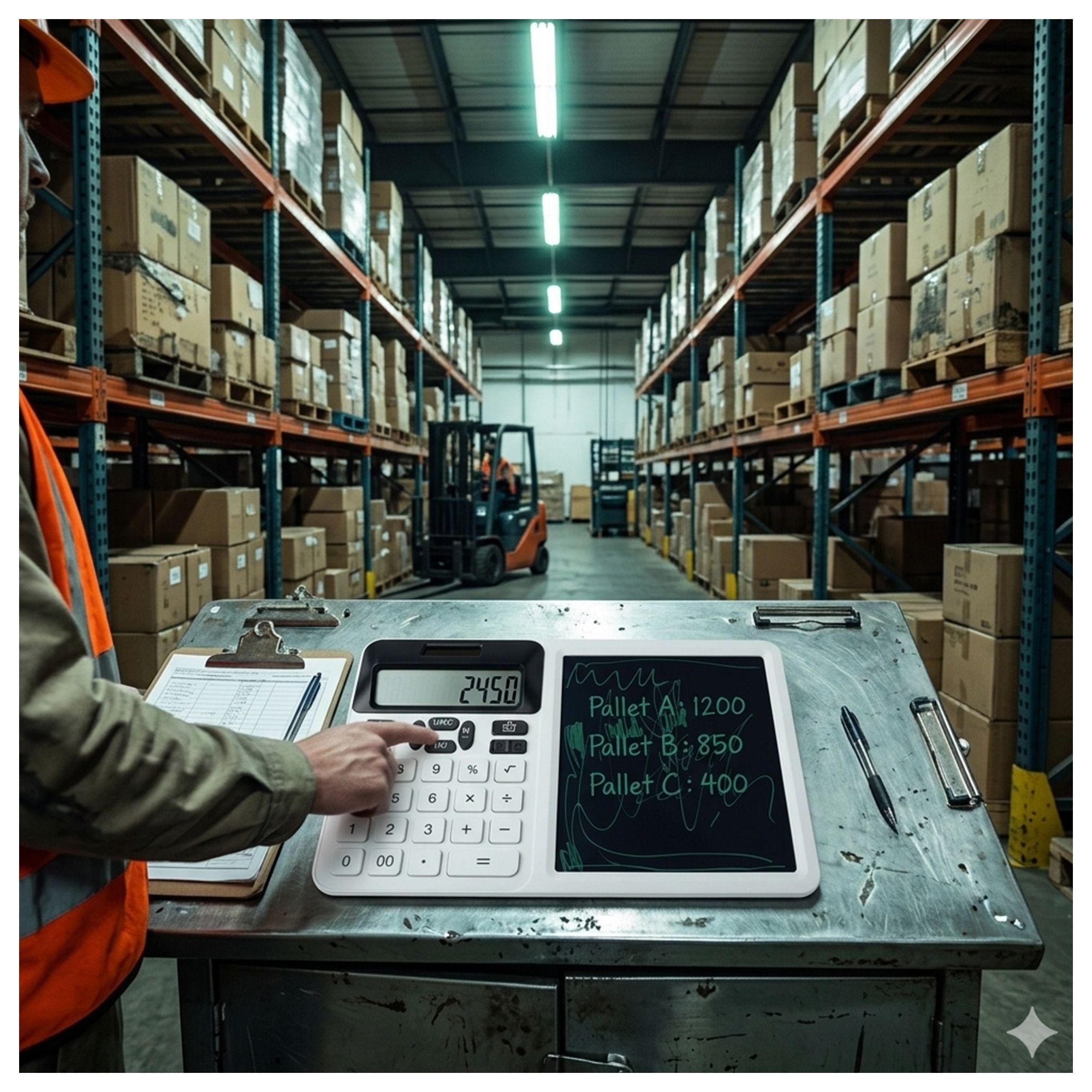 Calculadora con Pantalla LCD y Lápiz 12 Dígitos 2en1-5