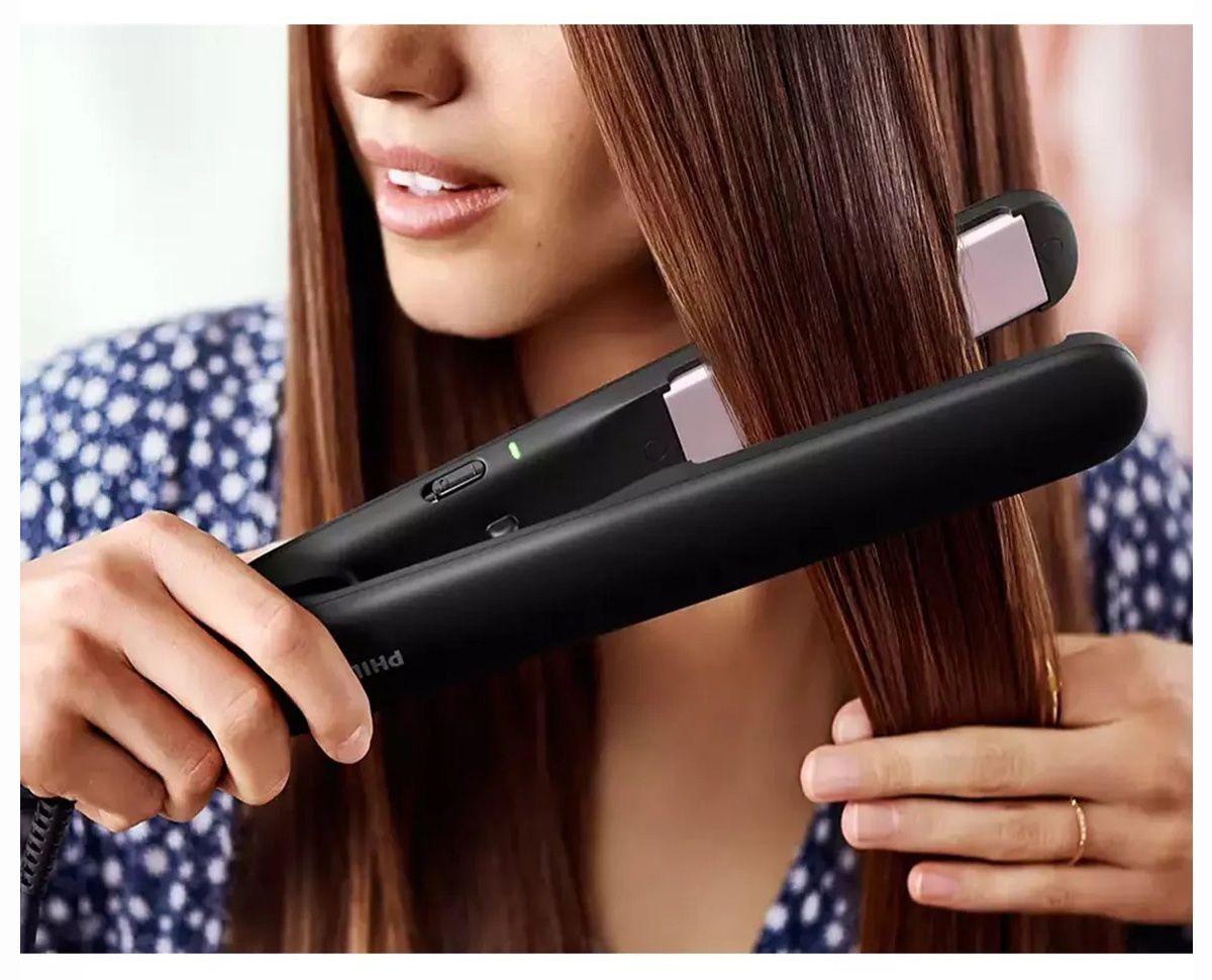 Plancha Cabello Philips Essential Care Hp8321/00 Alisador-4