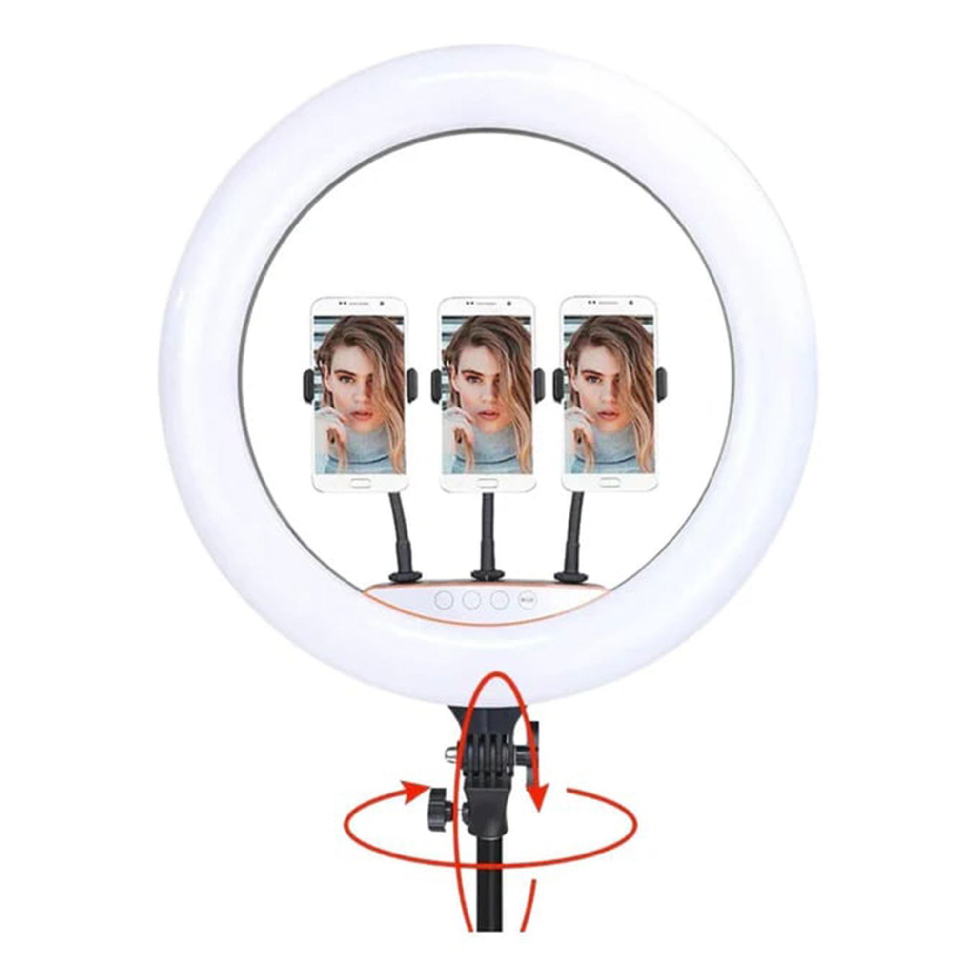 Aro de Luz LED 45 cm LJJ-45 con Trípode Profesional-4
