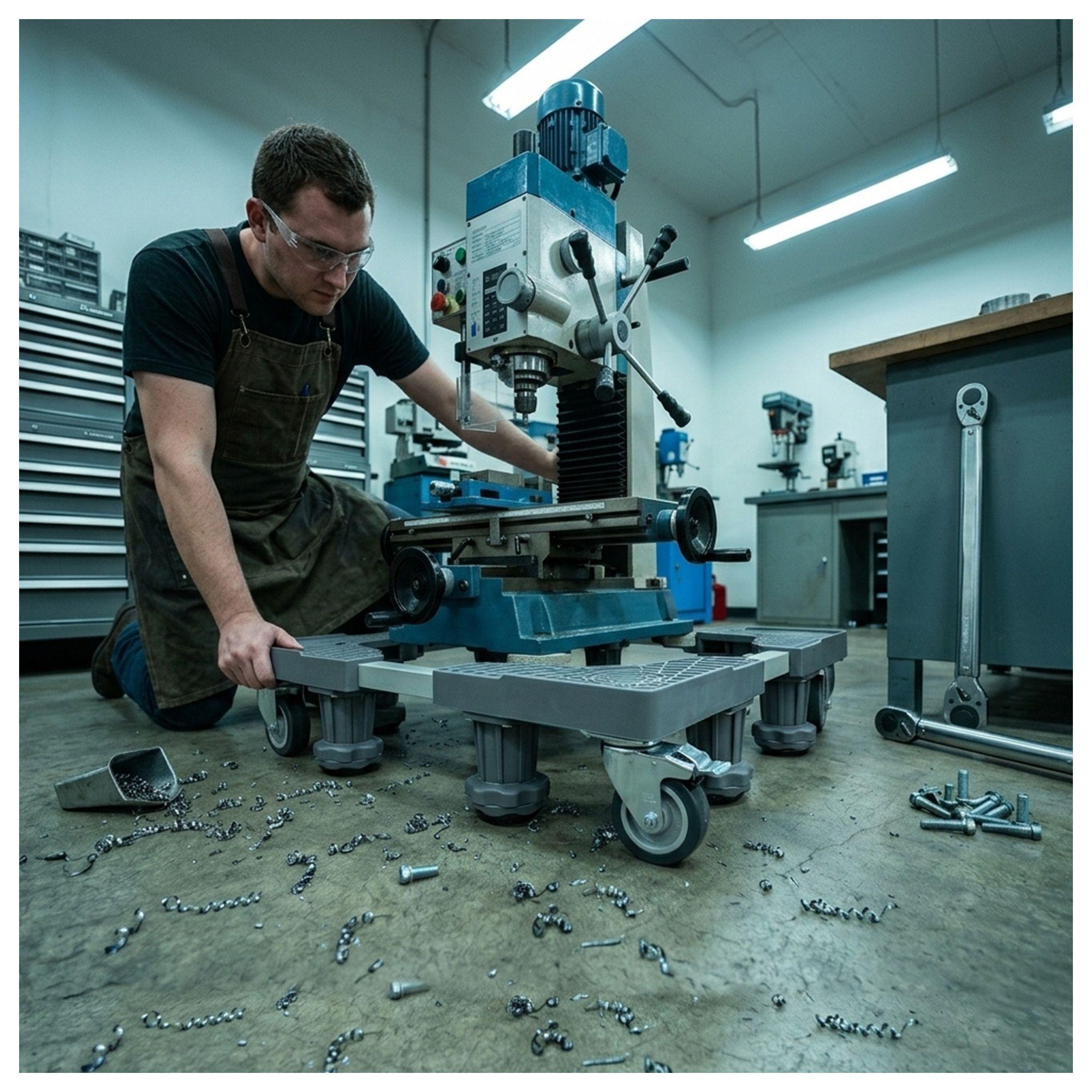 Soportes Ajustables 8 Patax y Ruedas 4x2 para Muebles Pesados-3