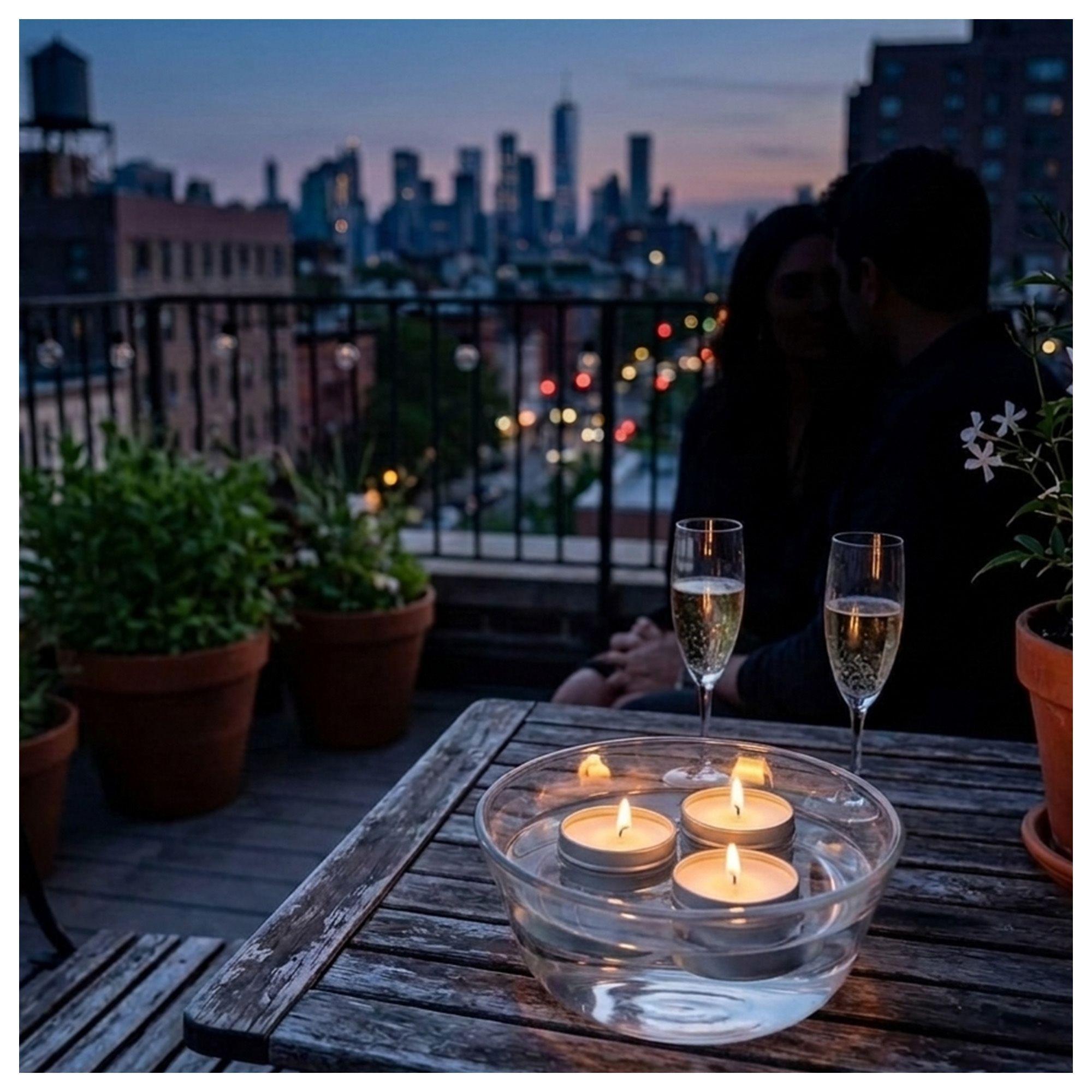 Velas Flotantes para Agua Malik Blancas 50pz 4-5 Horas-3