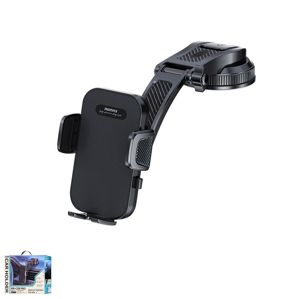 SOPORTE PARA AUTO DE SUCCION 360º NEGRO REMAX RM-C59-0