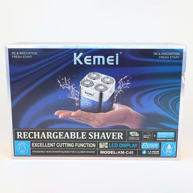 Kemei KM-C45: Afeitado suave y apurado-3