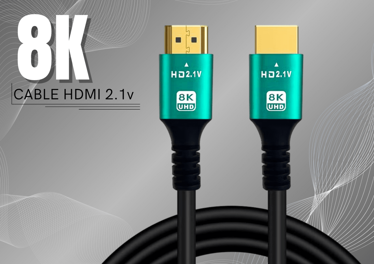 Cable Hdmi V2.1 Ultra Hd 8K 60hz 48gbps 10mt Pack 6-3