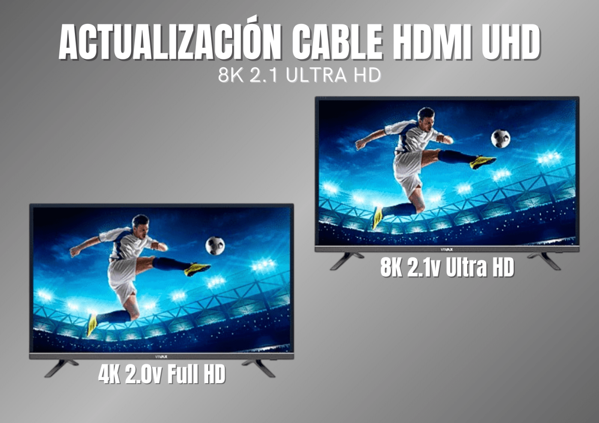 Cable Hdmi V2.1 Ultra Hd 8K 60hz 48gbps 10mt Pack 6-5