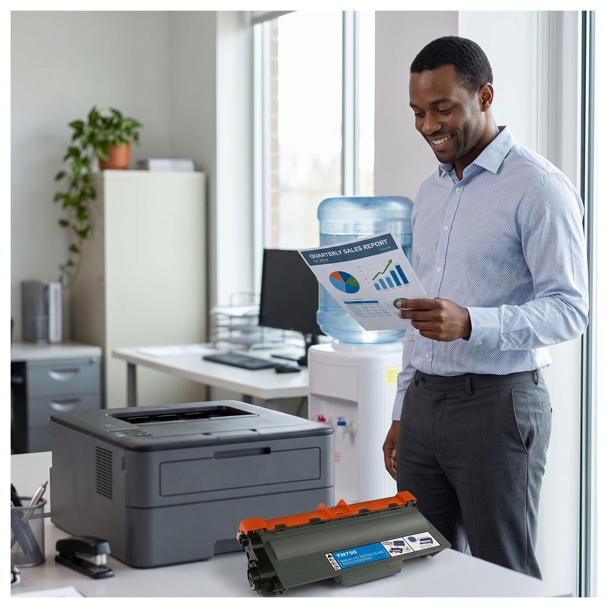Toner TN-750 negro compatible para Brother DCP-5250DN-4