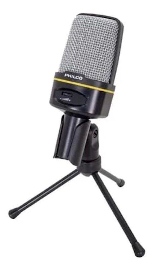 MICROFONO PHILCO CONDENSADOR GAMER STREAMER-0