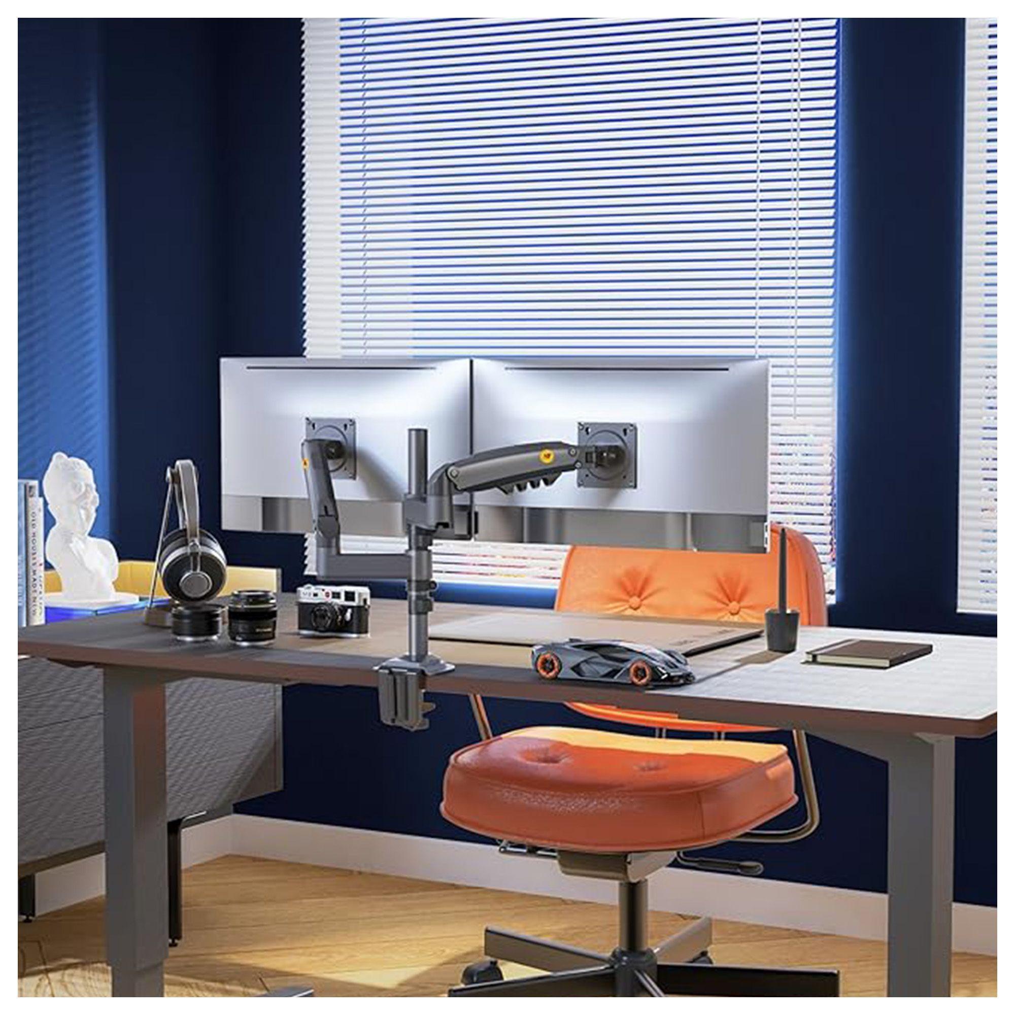 Soporte Doble Monitor NB-H180 17-35" Ergonómico-3