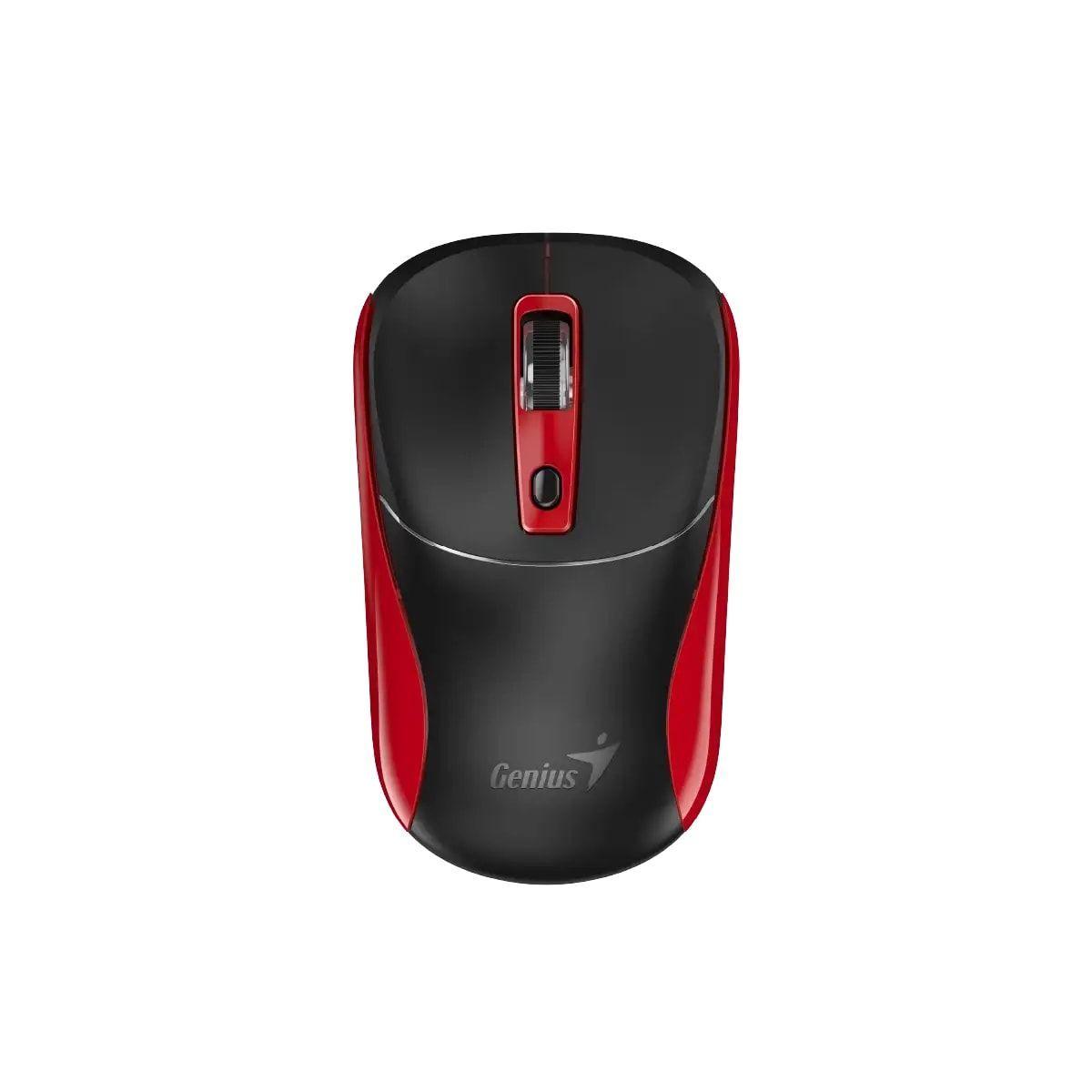 MOUSE INALAMBRICO GENIUS 2,4GHZ COPILOT RED-NX-7123-RD-2