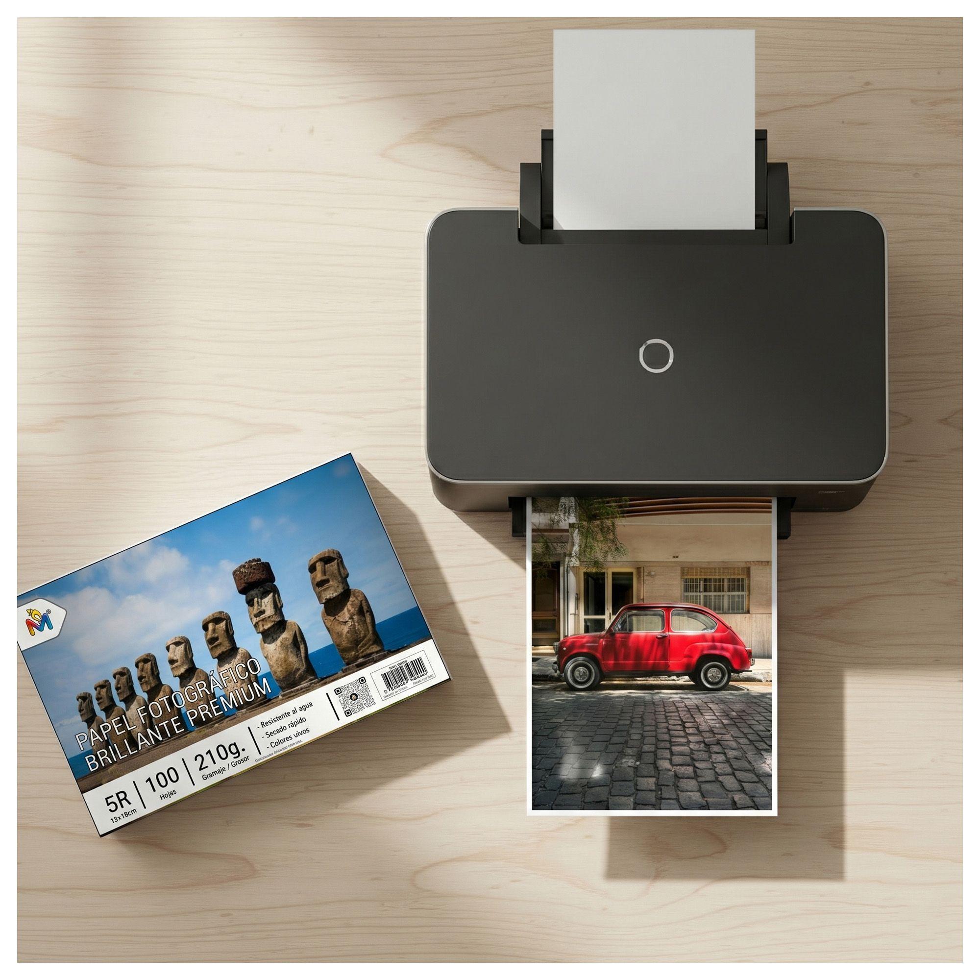 Pack x2 Papel Foto 13x18 210g - 200 Hojas Brillante Premium-7