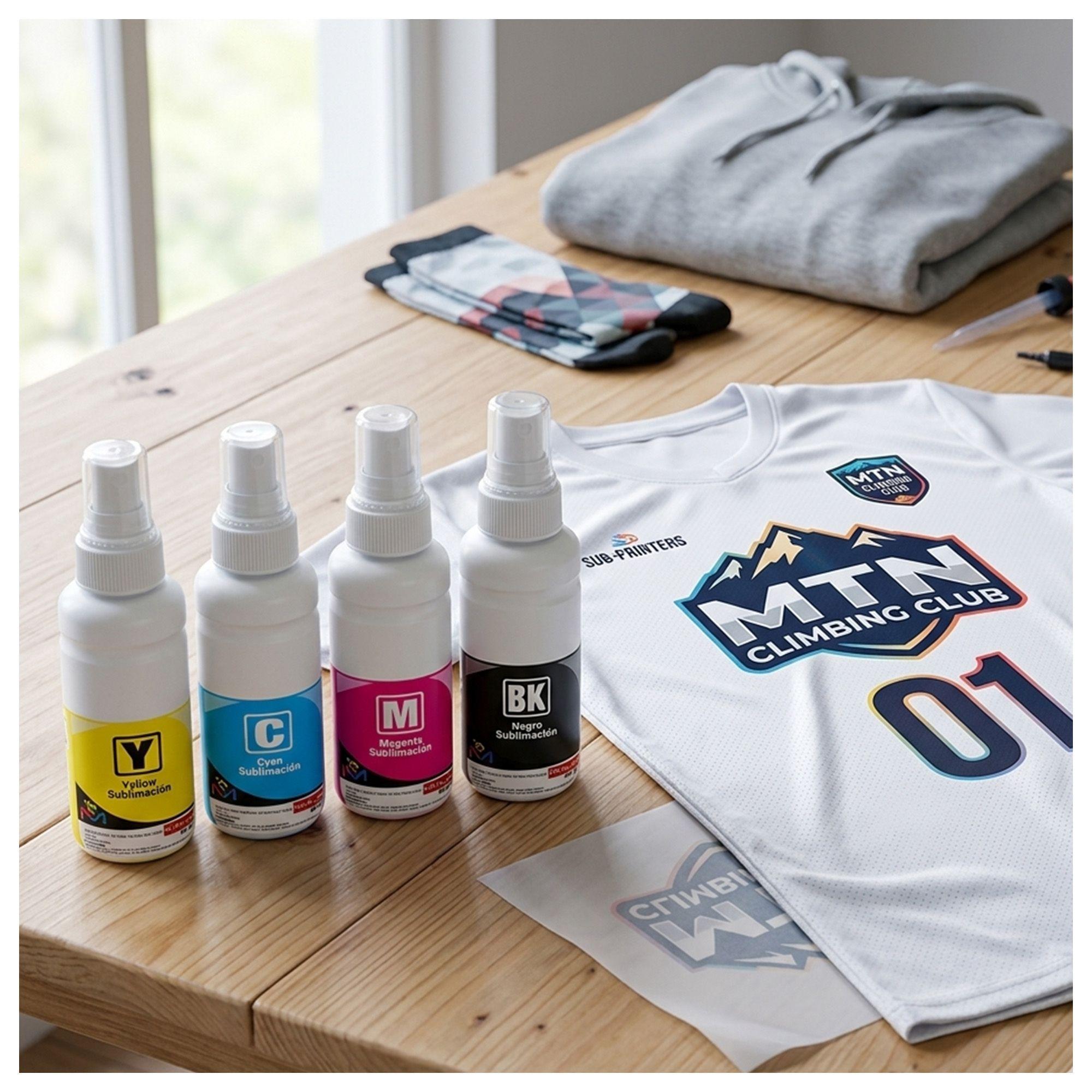 Pack Tinta Sublimacion  de 70 Ml 4 Colores para Epsn-4