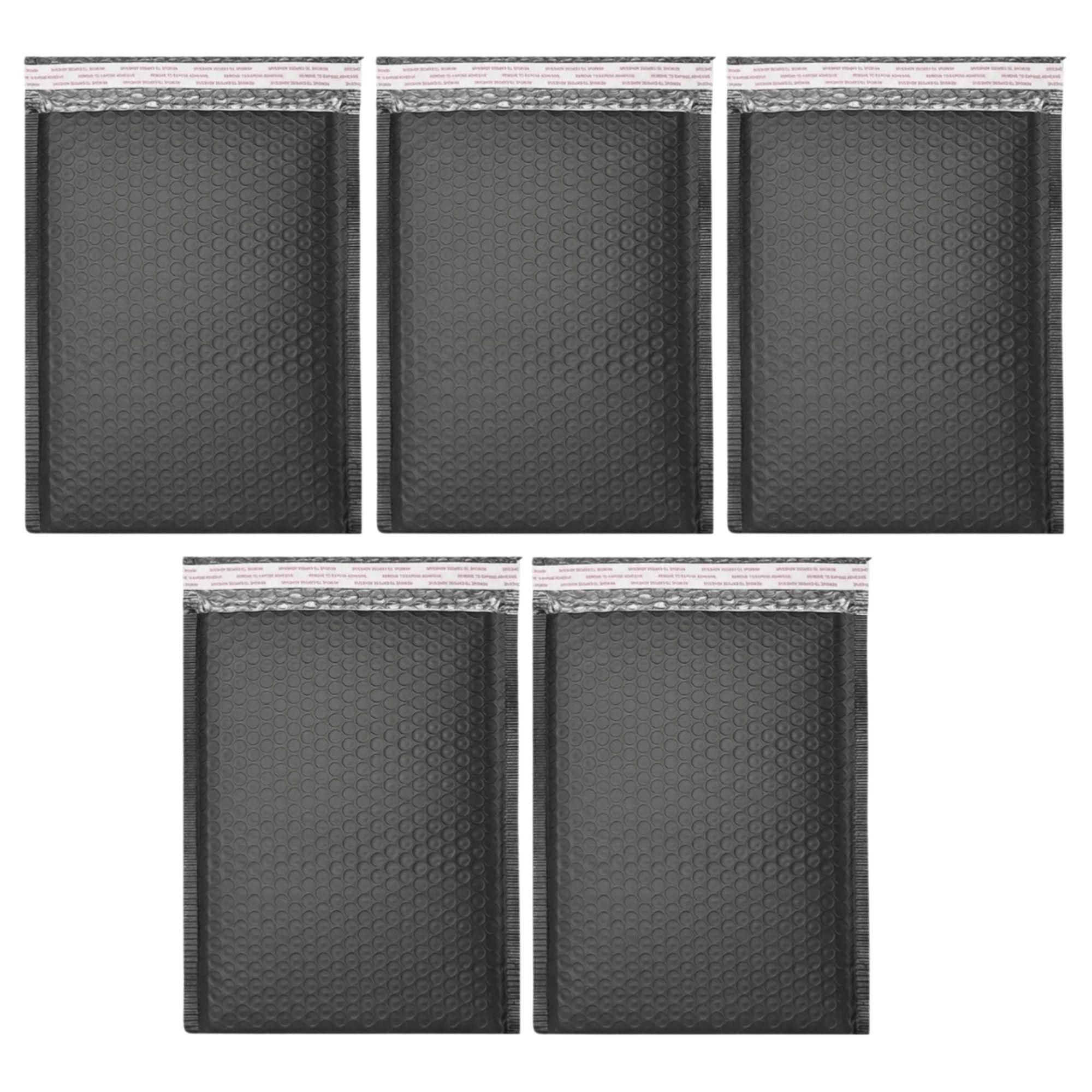 Pack 50 Sobres Burbuja Negros 11x17 cm-0