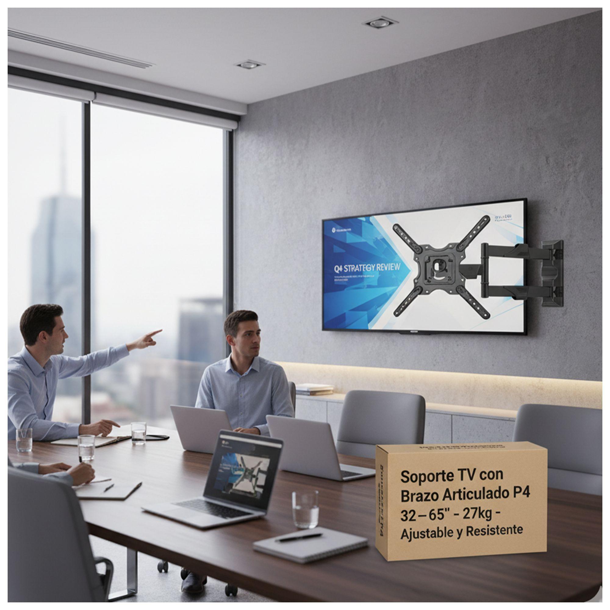 Brazo Móvil P4 para Smart TV 32-65" 27.2kg-4