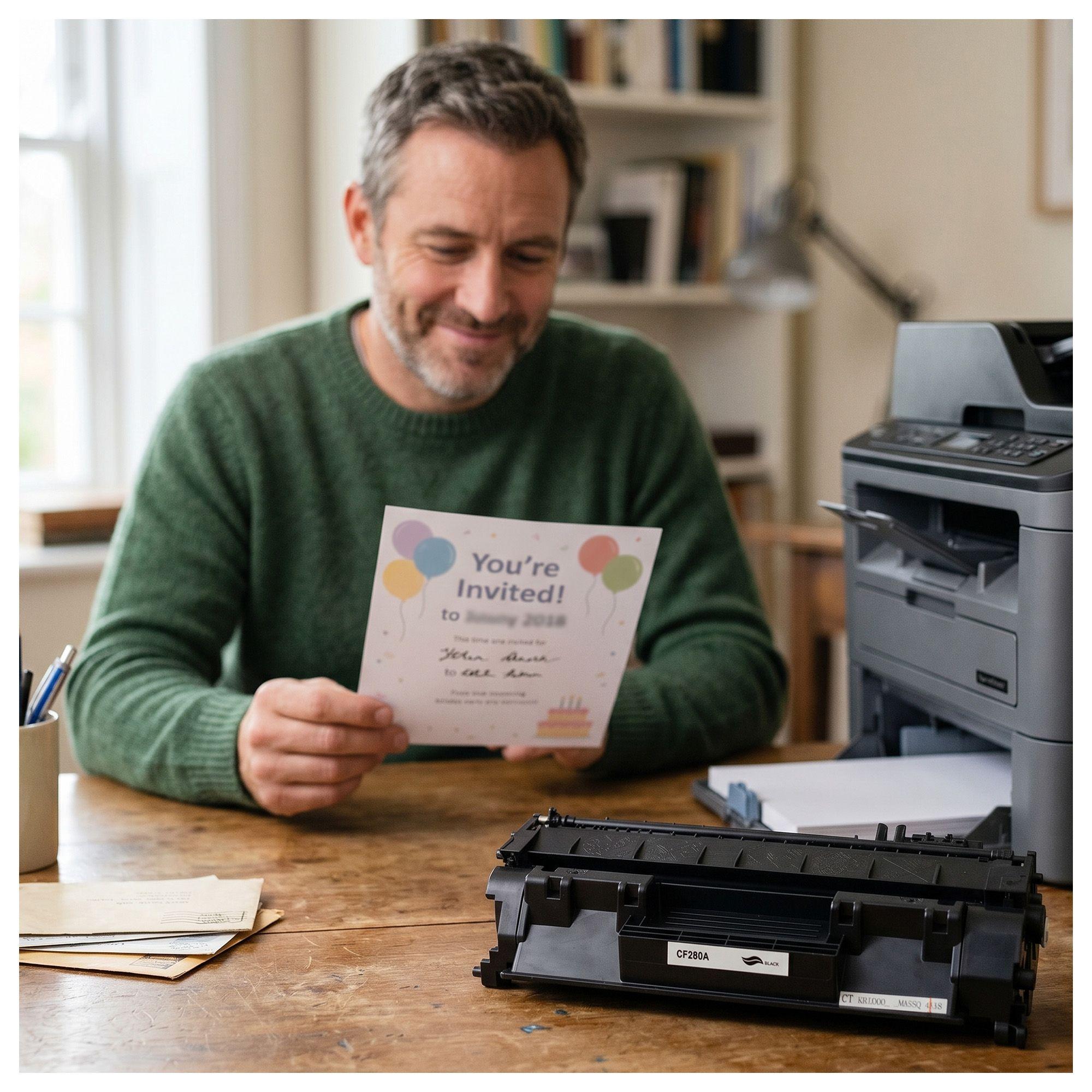 Toner compatible para Hp 80A Negro CF280A Laserjet Pro 400-2