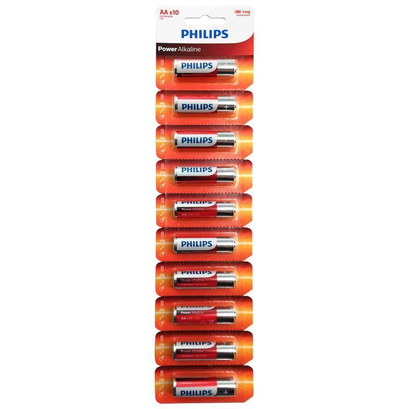 PILA ALKALINA PHILIPS AA X10-0