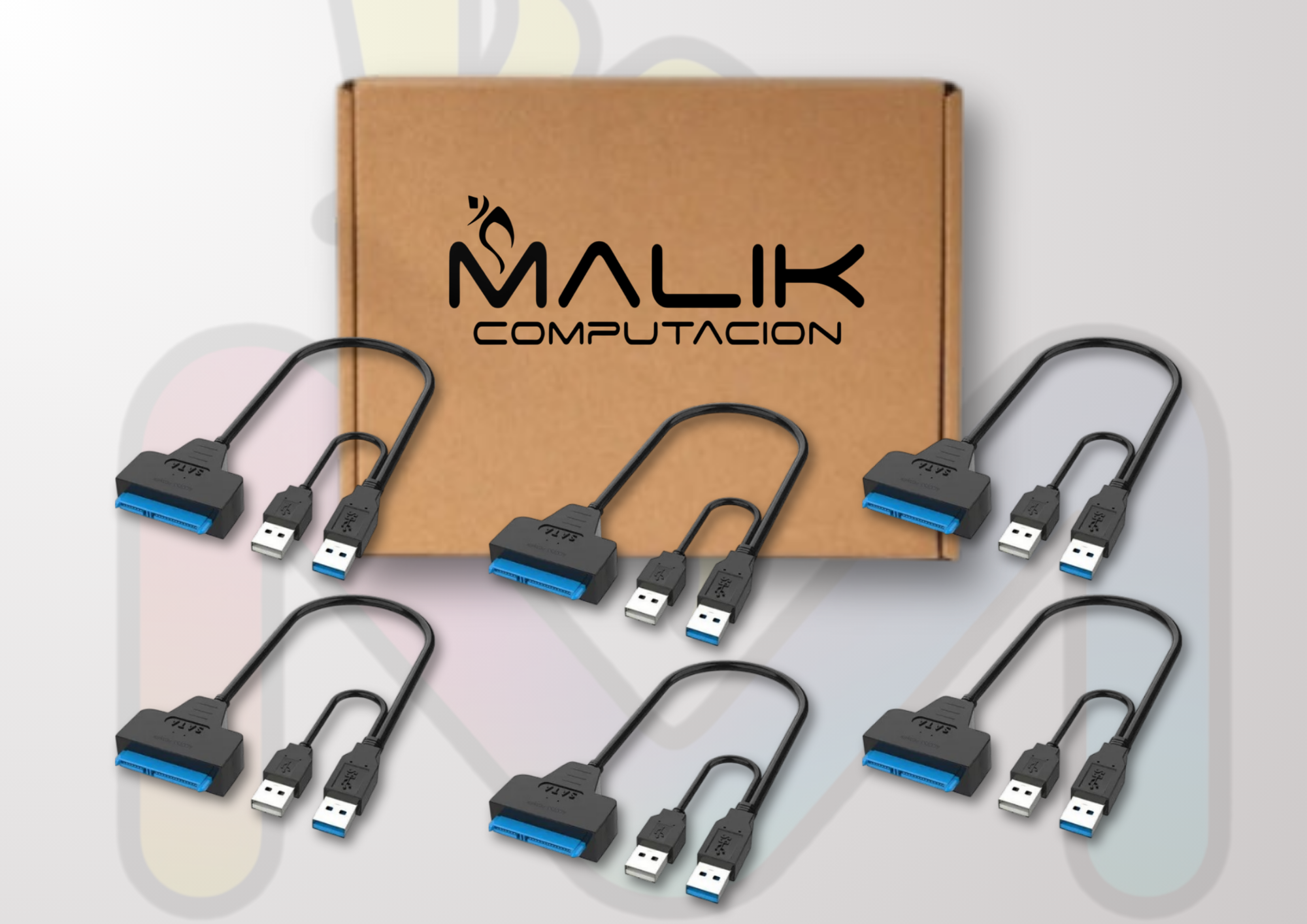 Adaptador SATA a USB 3.0 de Alta Velocidad Pack 6-2