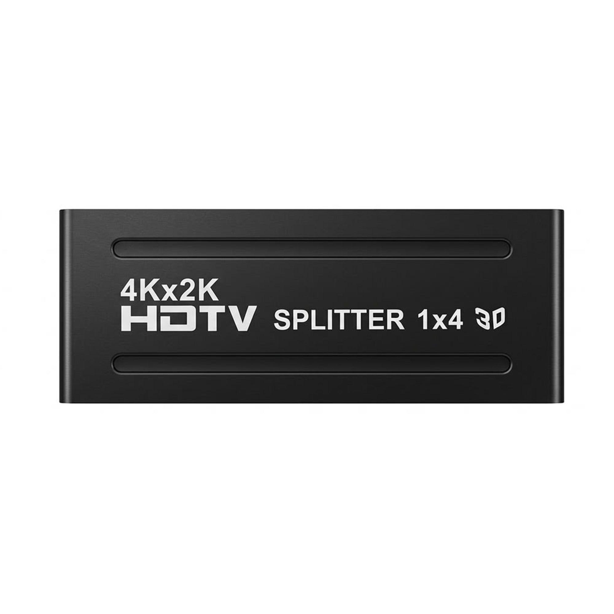 Splitter de HDMI 4K 1 Entrada 4 Salidas Ultra HD Duplicador-4