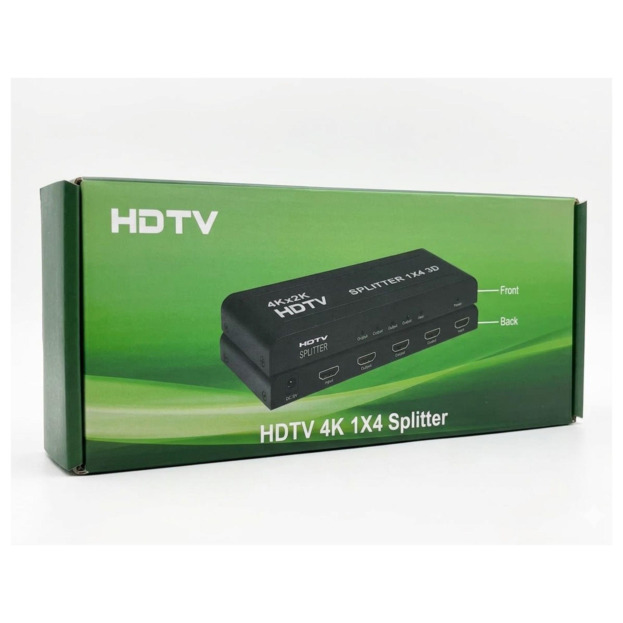 Splitter de HDMI 4K 1 Entrada 4 Salidas Ultra HD Duplicador-6