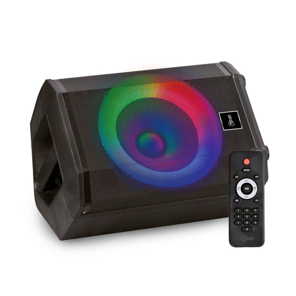 MLAB PARLANTE FLAMING CHROMA SOUND 8" CON MICROFONO INALAMBRICO-2