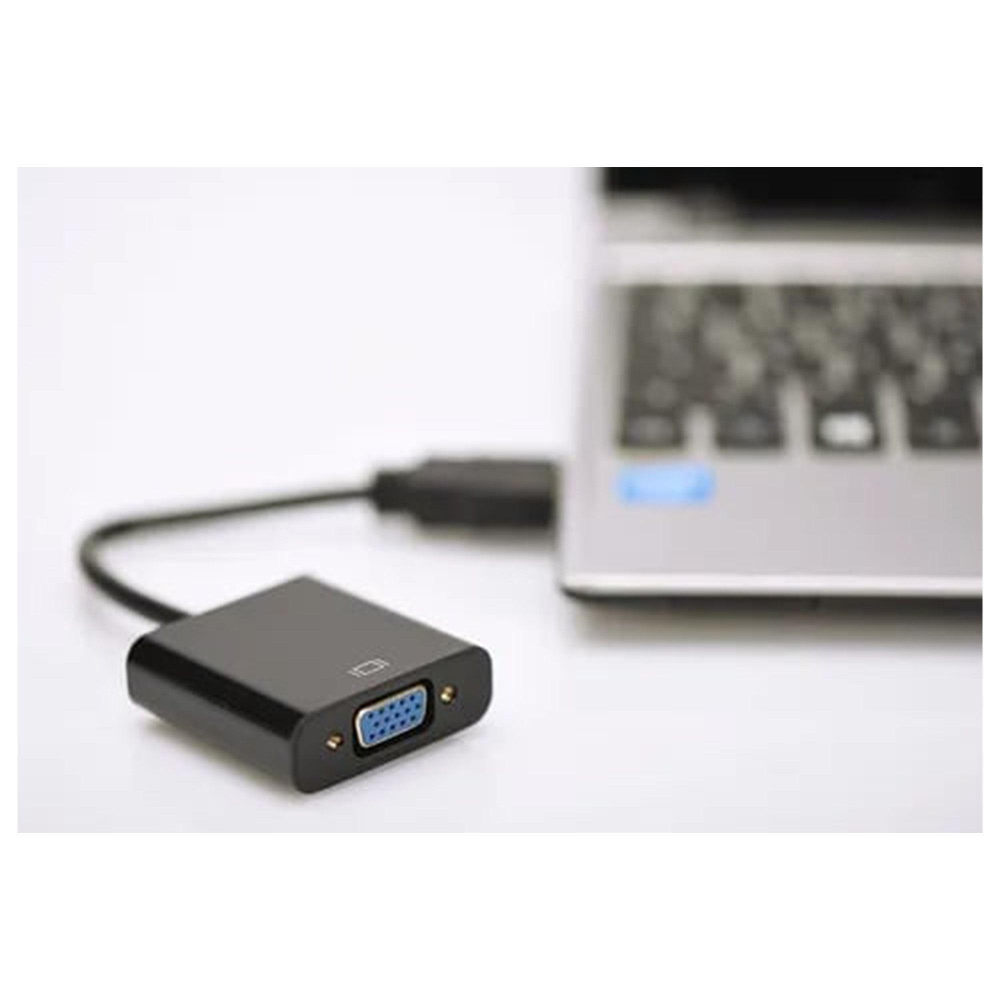 Adaptador de HDMI a VGA con Cable Macho Hembra HDTV-5