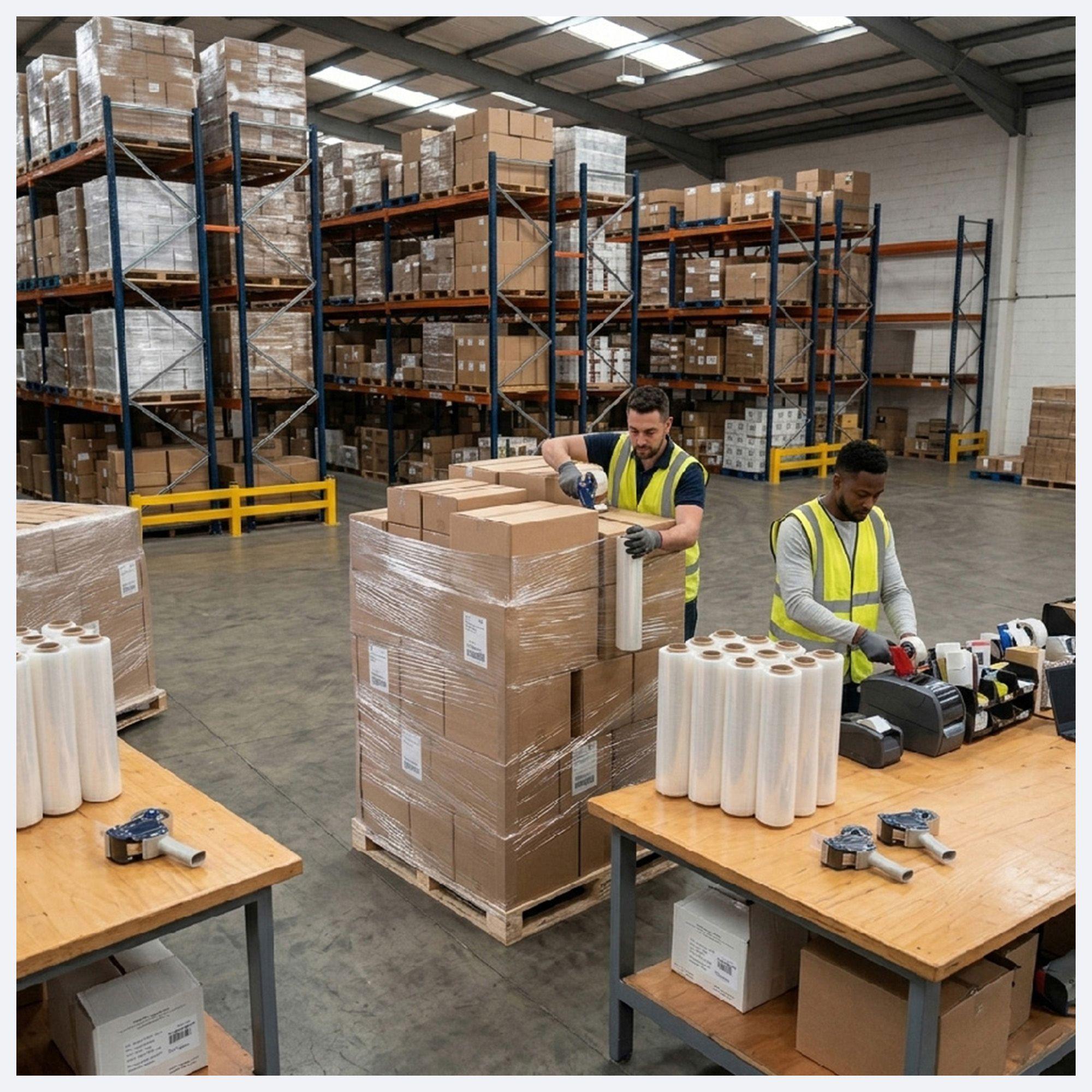 Film Transparente de Embalaje 3kg - 50cm x 350m 20 Mic-2