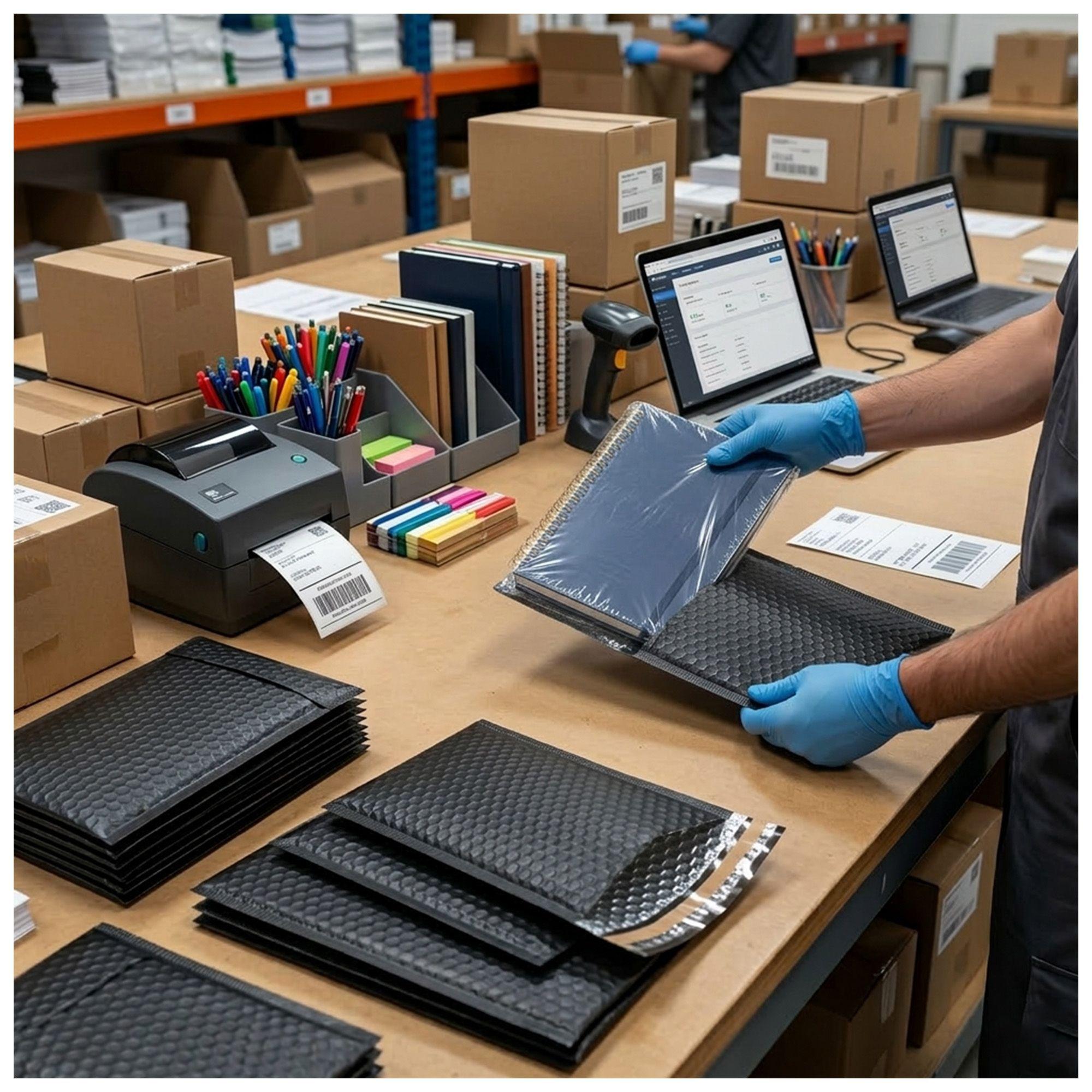 20 Sobres Acolchados Negros 15x24 cm - 135g-3