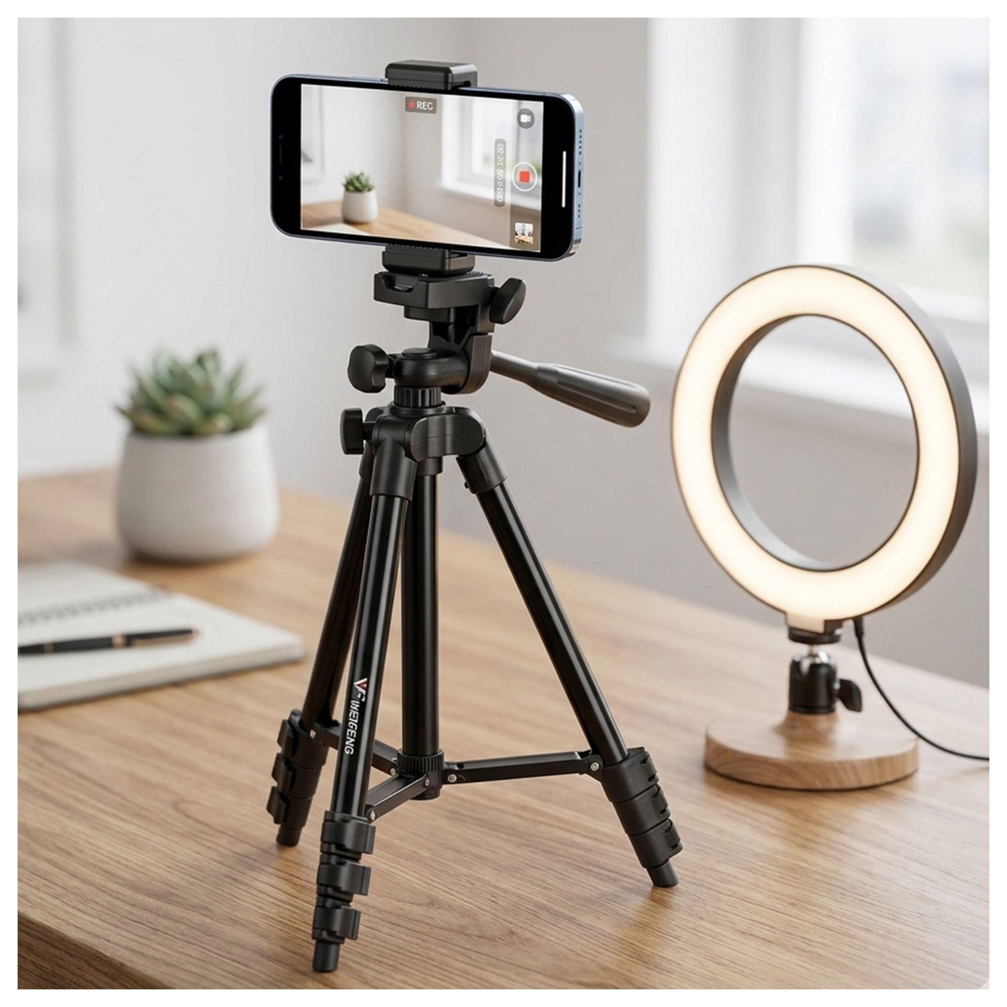 Trípode Foto Video Weikeng WFK10 1.4 m-3