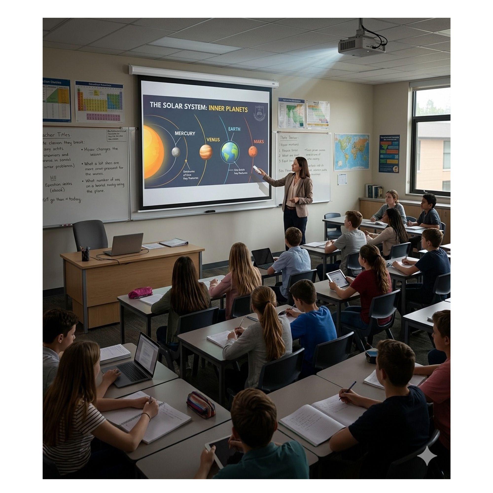 Experiencia Visual sin Igual en Telón Eléctrico 180x180cm-6