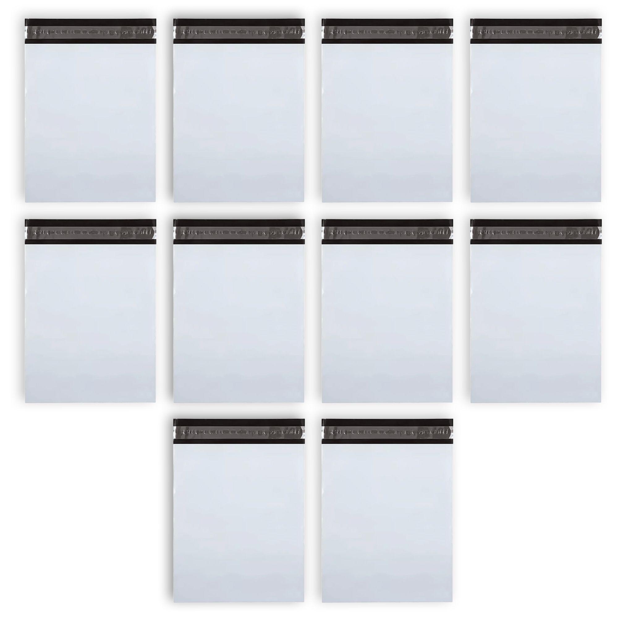 Pack 1000 Bolsas Courier 17x30 cm Cierre Adhesivo-0