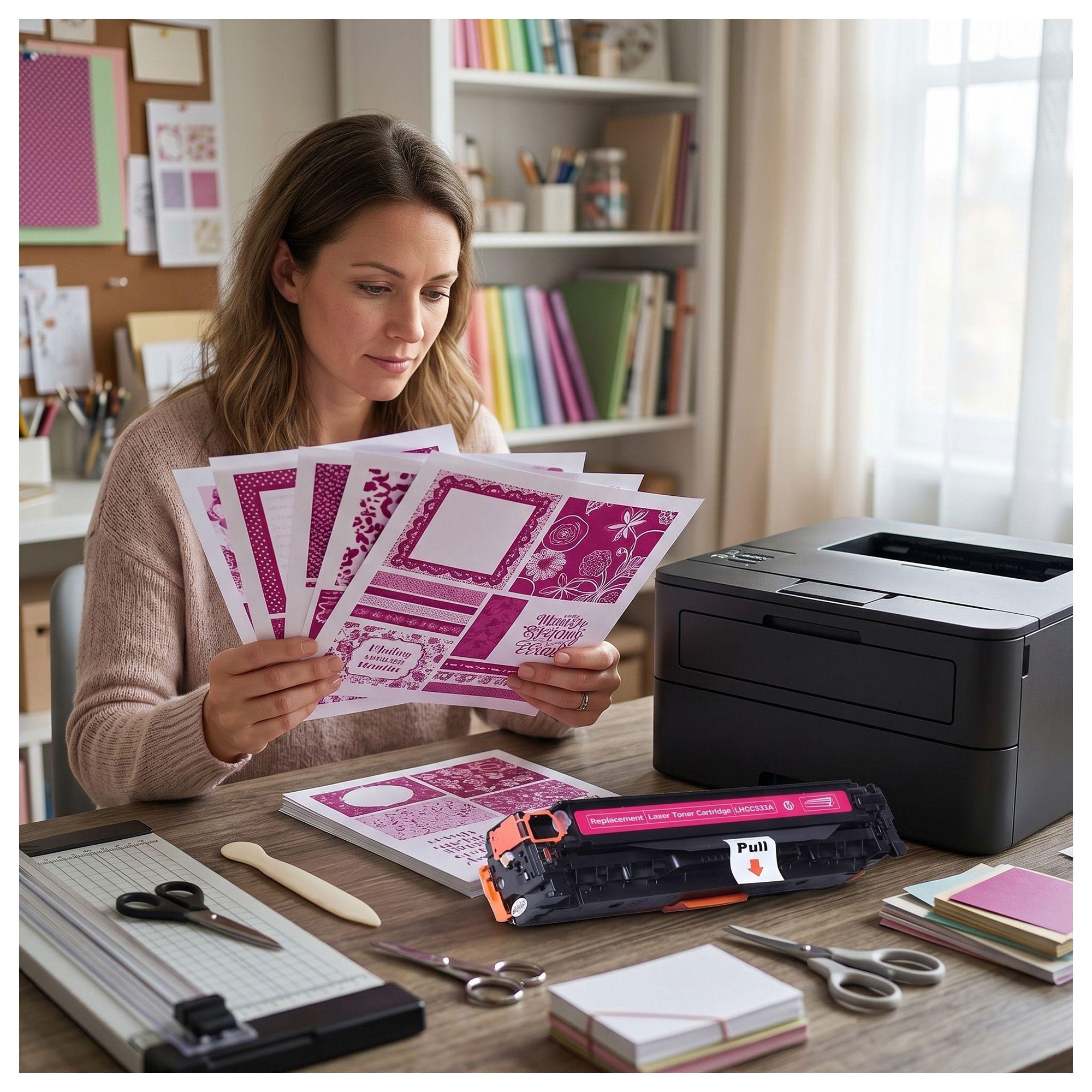 Toner compatible para Hp 304/305 Magenta CE413 Color Laserjet CP-2025DN-4