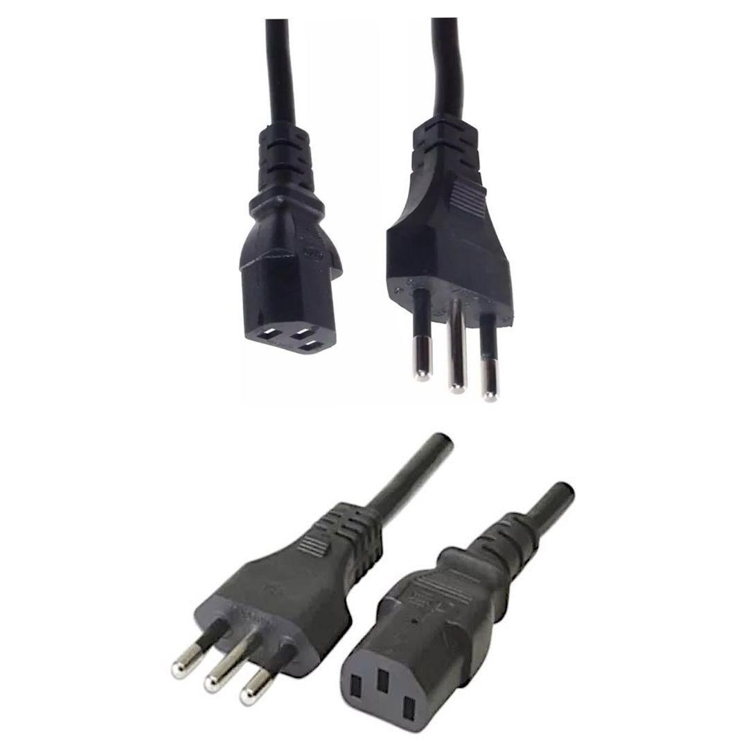 Cable de Poder Monitor Pc Cargador 1.8 mts. Pack 50-3
