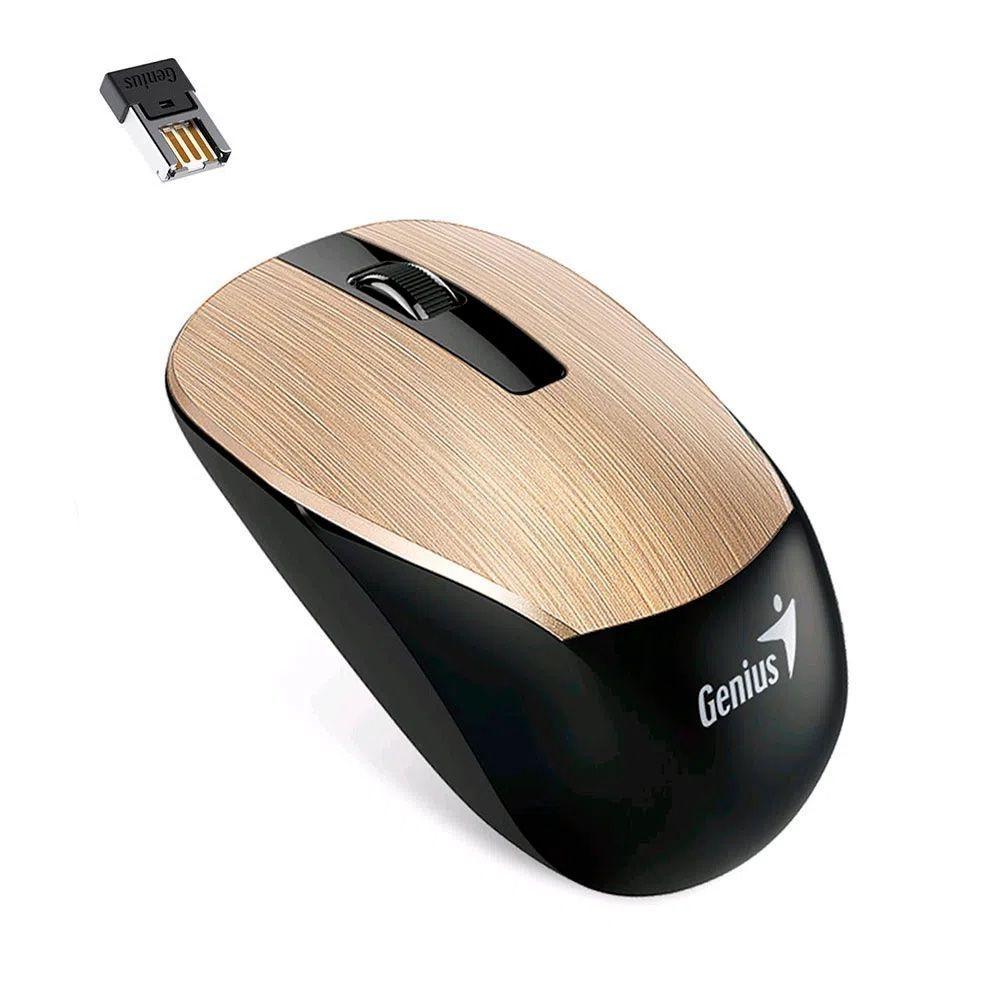 MOUSE GENIUS INALAMBRICO NX-7015 DORADO-1