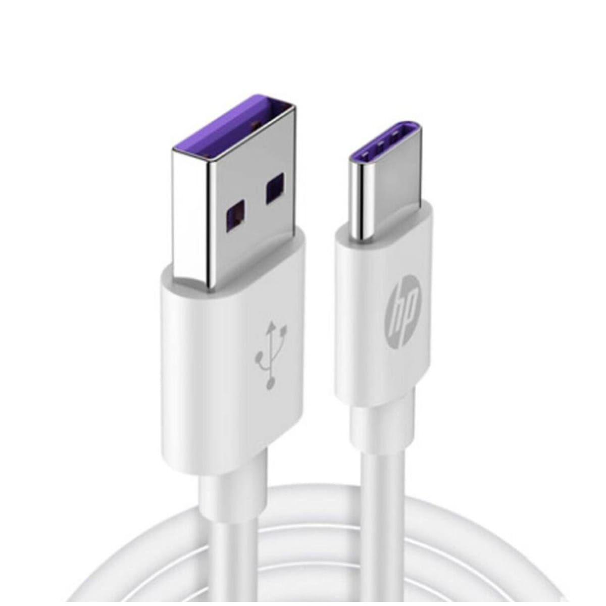 CABLE HP DHC-TC100-2M TIPO C BLANCO 2MTS 3AMP-1