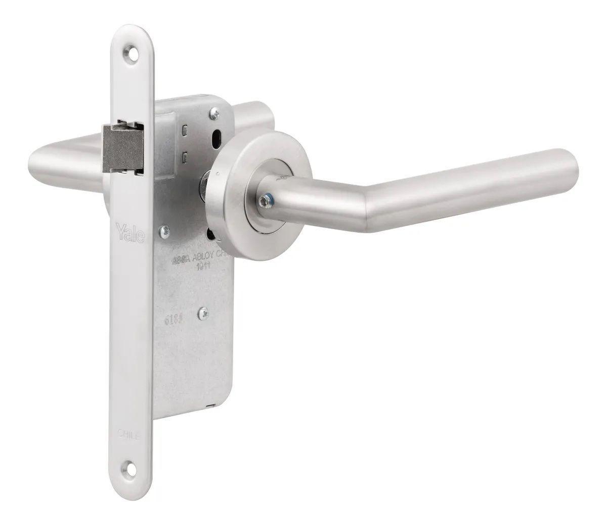 Cerradura Embutida Yale Toscana B40 Simple Paso-1