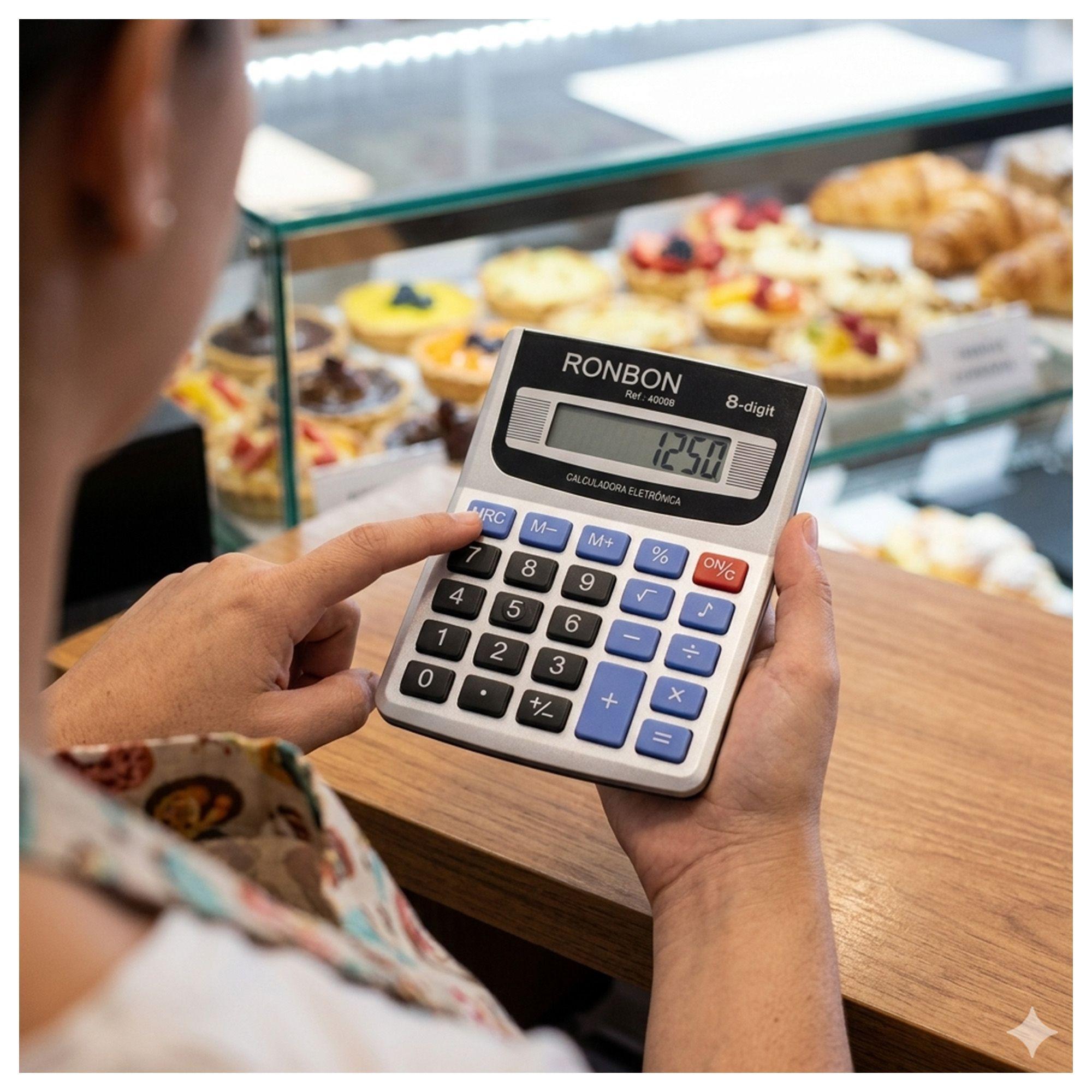 Pack 3 Calculadora RB-895A 8 Dígitos Portátil y Ligera-5