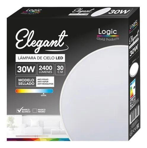 LAMPARA DE CIELO ELEGANT 30W MARCO BLANCO 175309-2