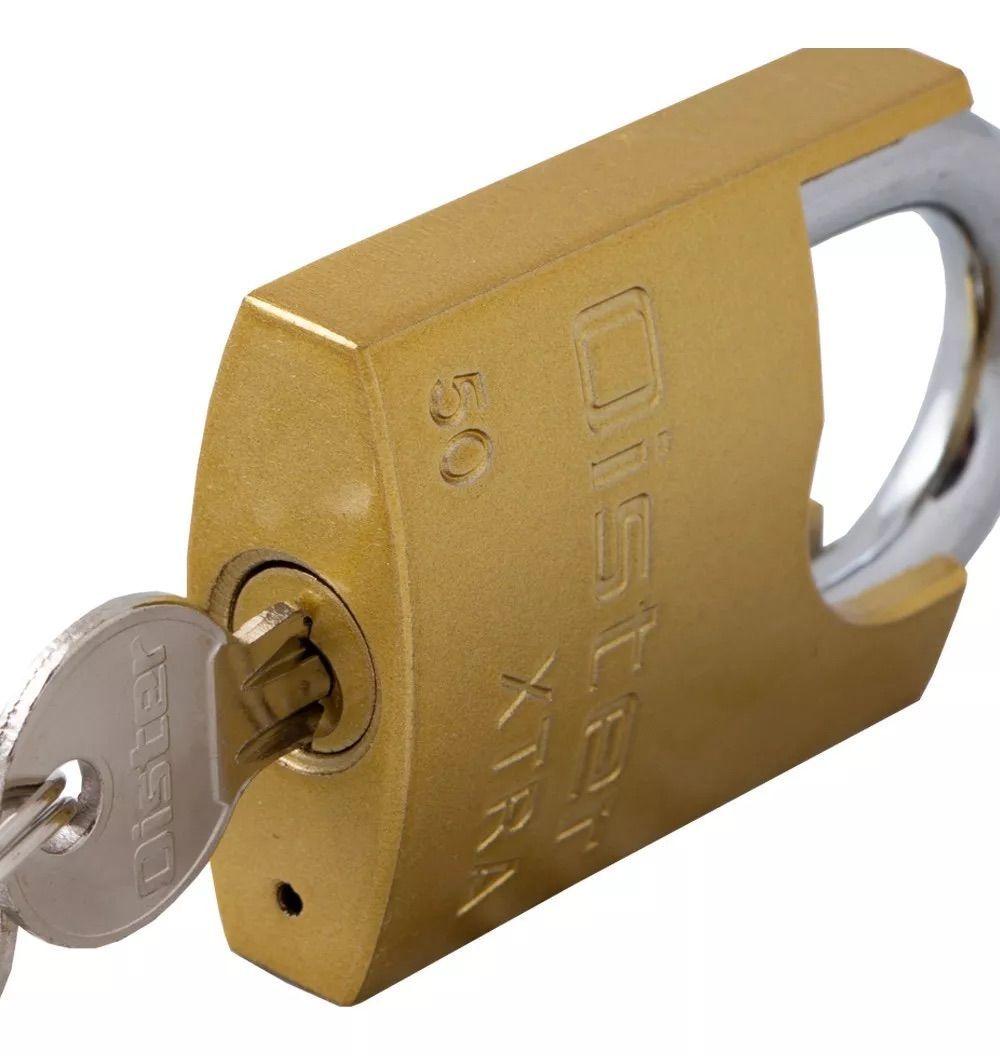 PACK X 3 Candado Oister Xtra Con Hombro 50mm-2