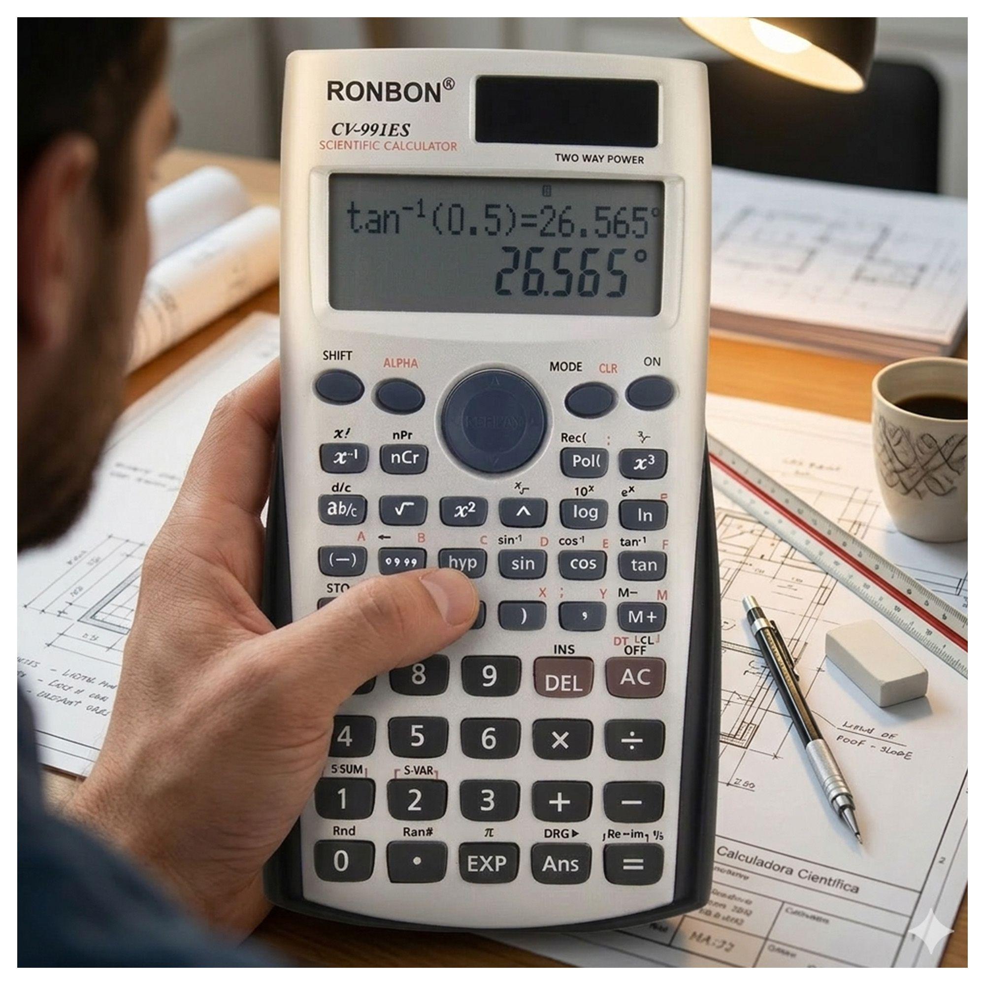 Calculadora Científica Ronbon 240 Funciones Mod. RB-991ES-3