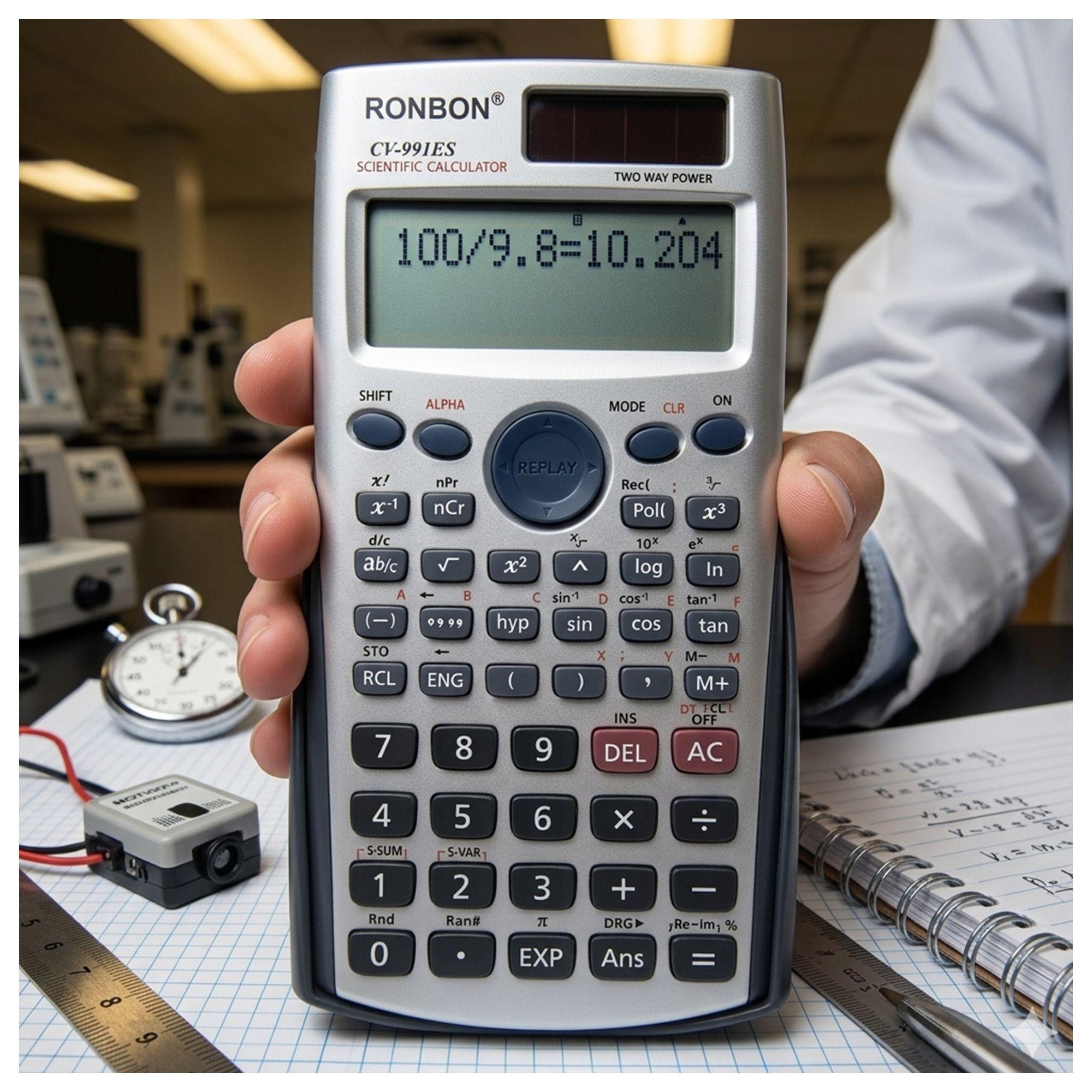 Calculadora Científica Ronbon 240 Funciones Mod. RB-991ES-4